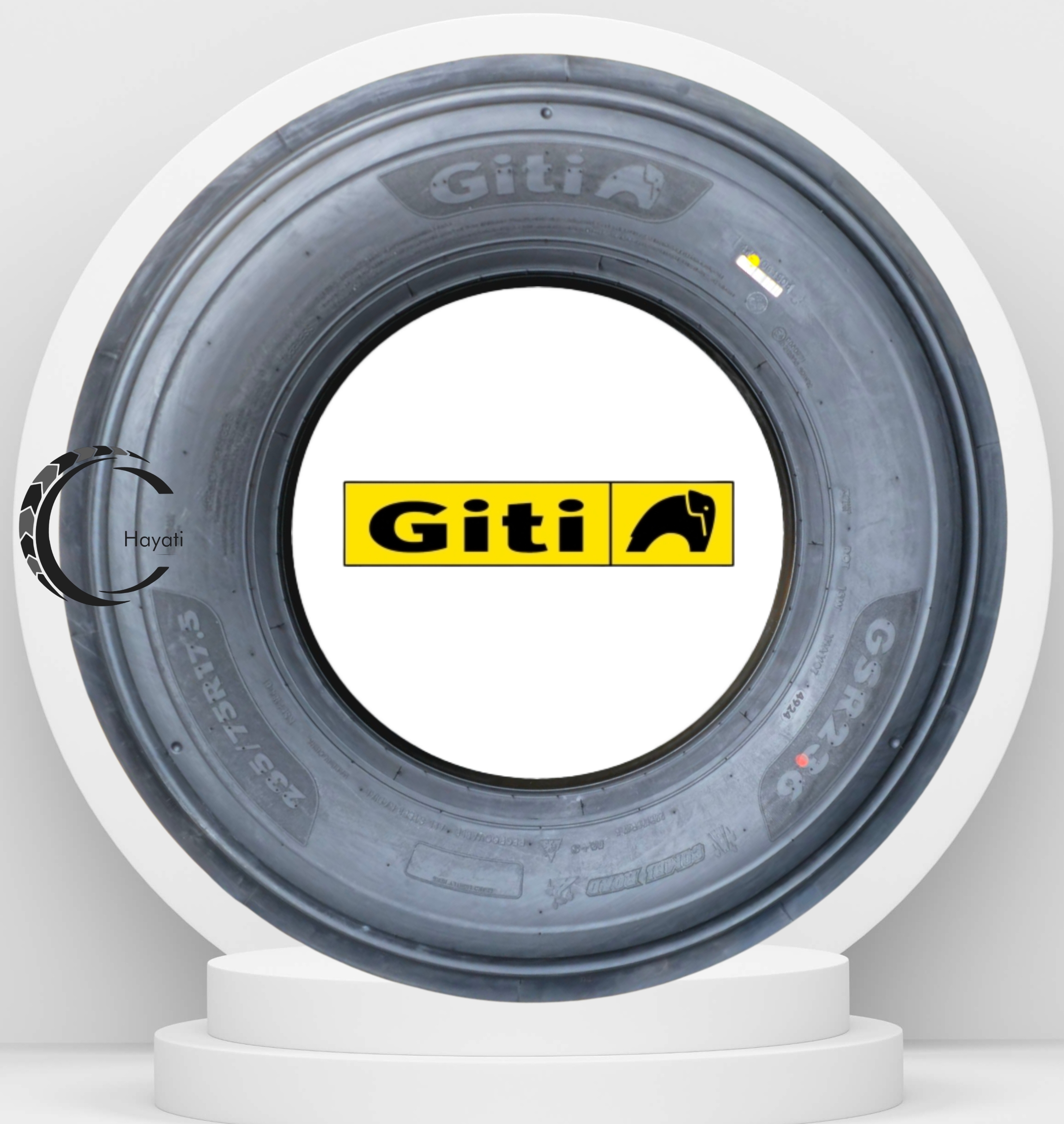 لاستیک جی تی تیوپلس 235/75R17.5 (چین)