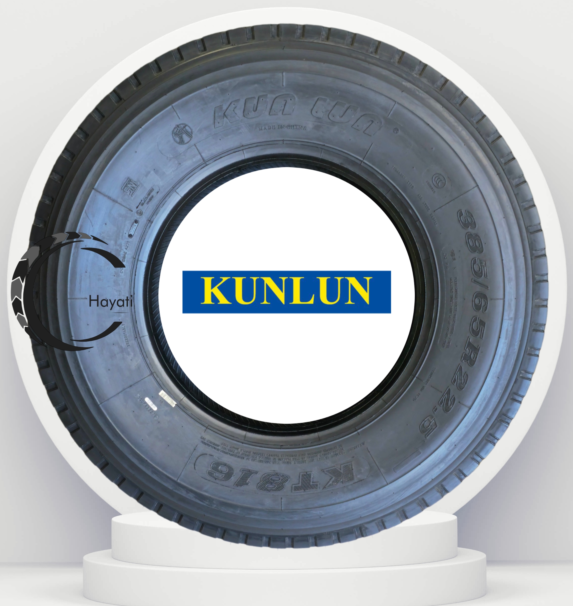 لاستیک کن لون 385/65R22.5 (چین)